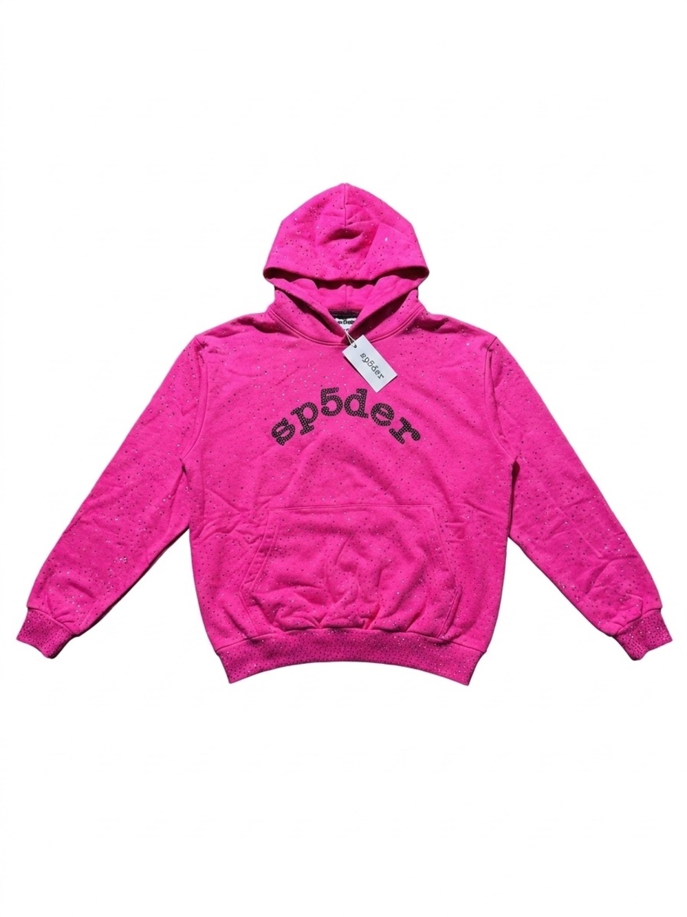 Sp5der VVS Rhinestone Hoodie